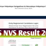 KVS NVS Result 2026 Date: Check Scorecard & Cut OFF Marks